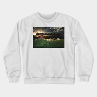 Keeping Watch Over The Herd Crewneck Sweatshirt